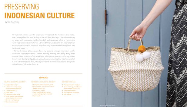 BrunnaCo in Stampington's HAUTE HANDBAGS Autumn issue
