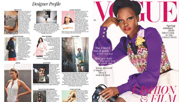 BrunnaCo in British Vogue Magazine