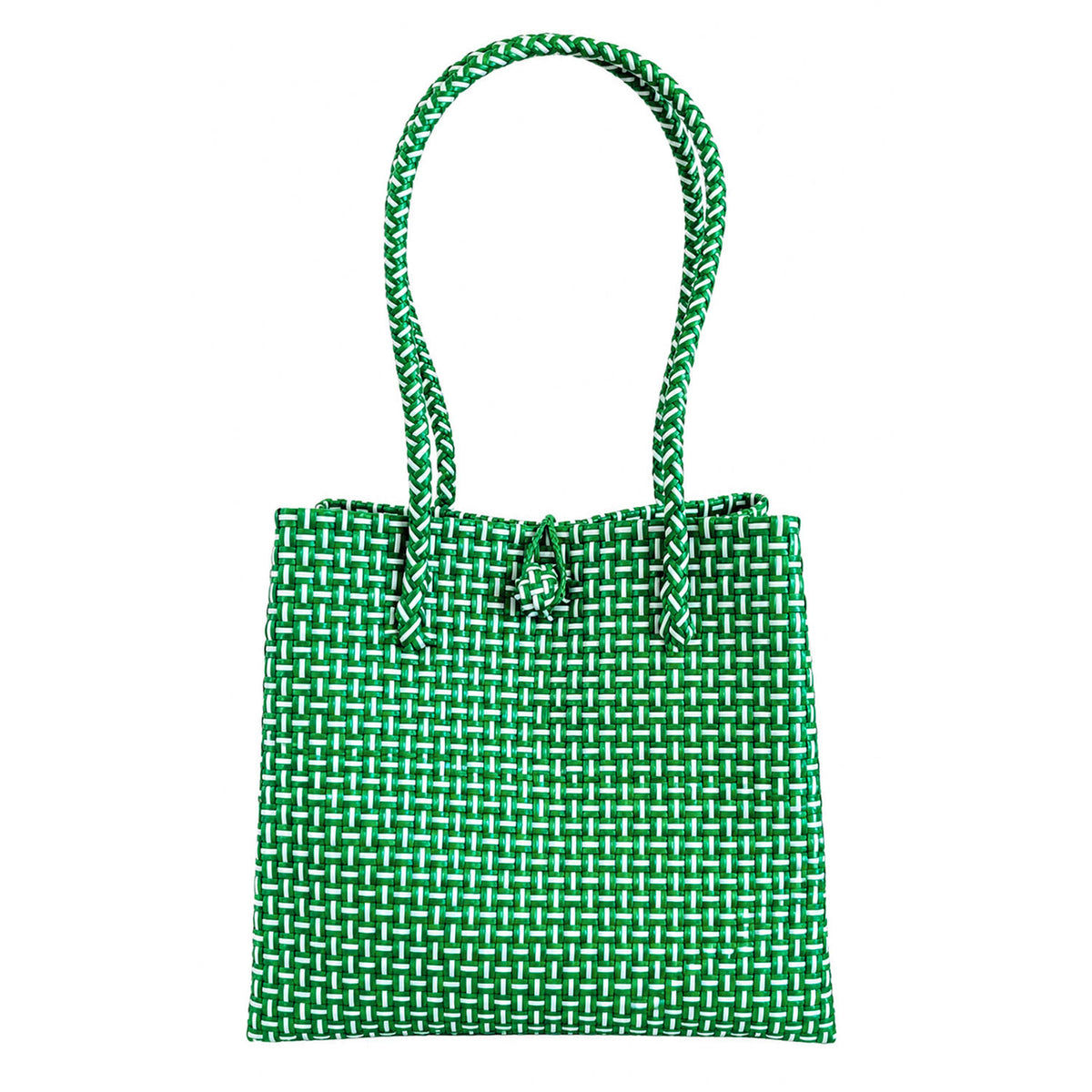 Toko Bazaar Woven Tote Bag In Green