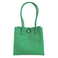 Toko Bazaar Woven Tote Bag In Green