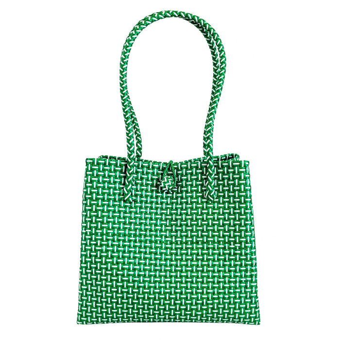 Toko Bazaar Woven Tote Bag In Green
