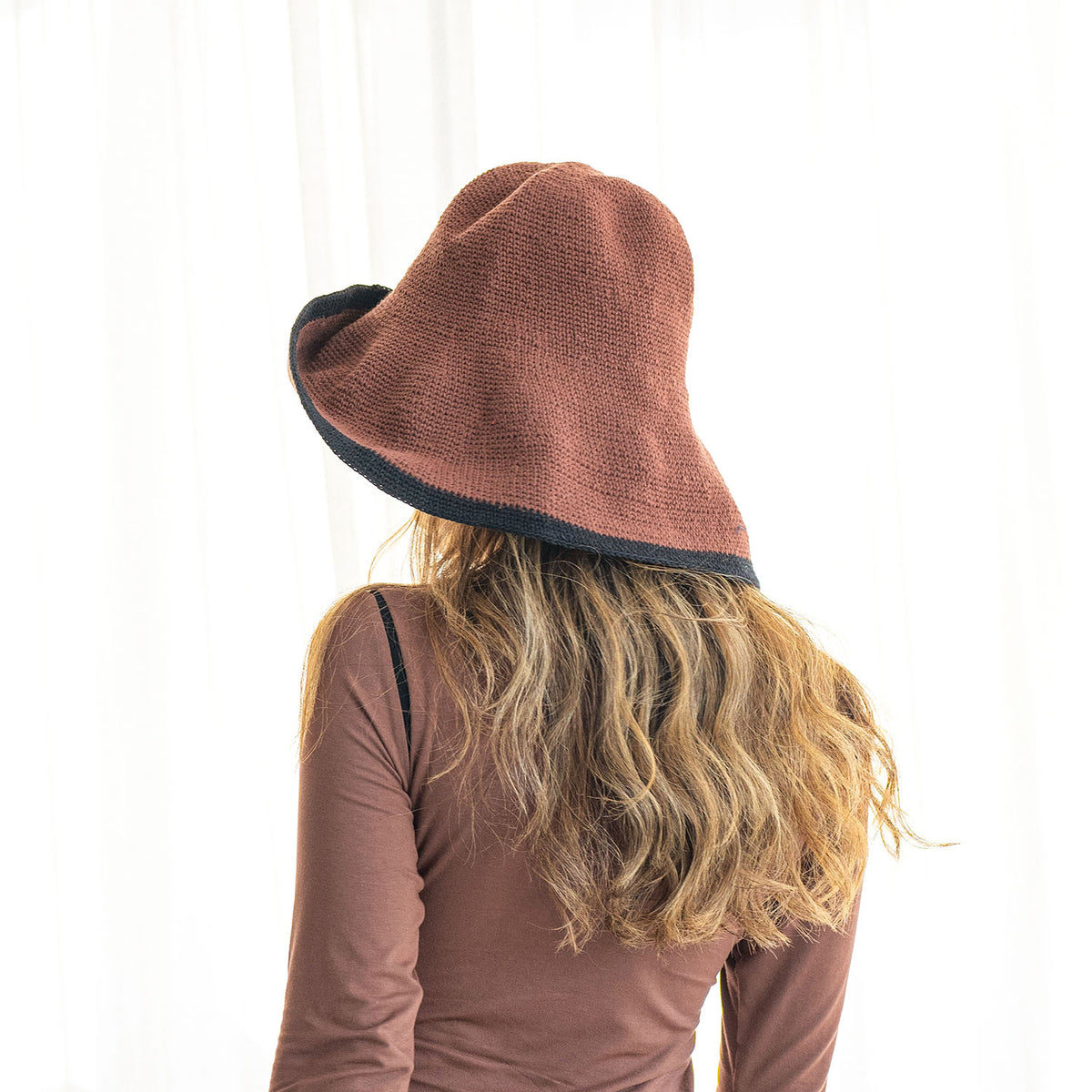 One hat with many ways to style, meet the BrunnaCo BLOOM hat. Soft and shapeable crochet hat inspired by the classic Calla Lily flower shape. Meticulously made by artisans in the villages of Bali. Its light and semi-floppy construction make it the perfect hat for picnics at the beach or poolside any season of the year.