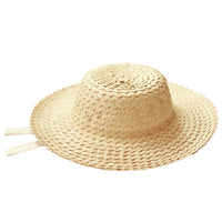 Chapeau en Paille Tissée CELESTE