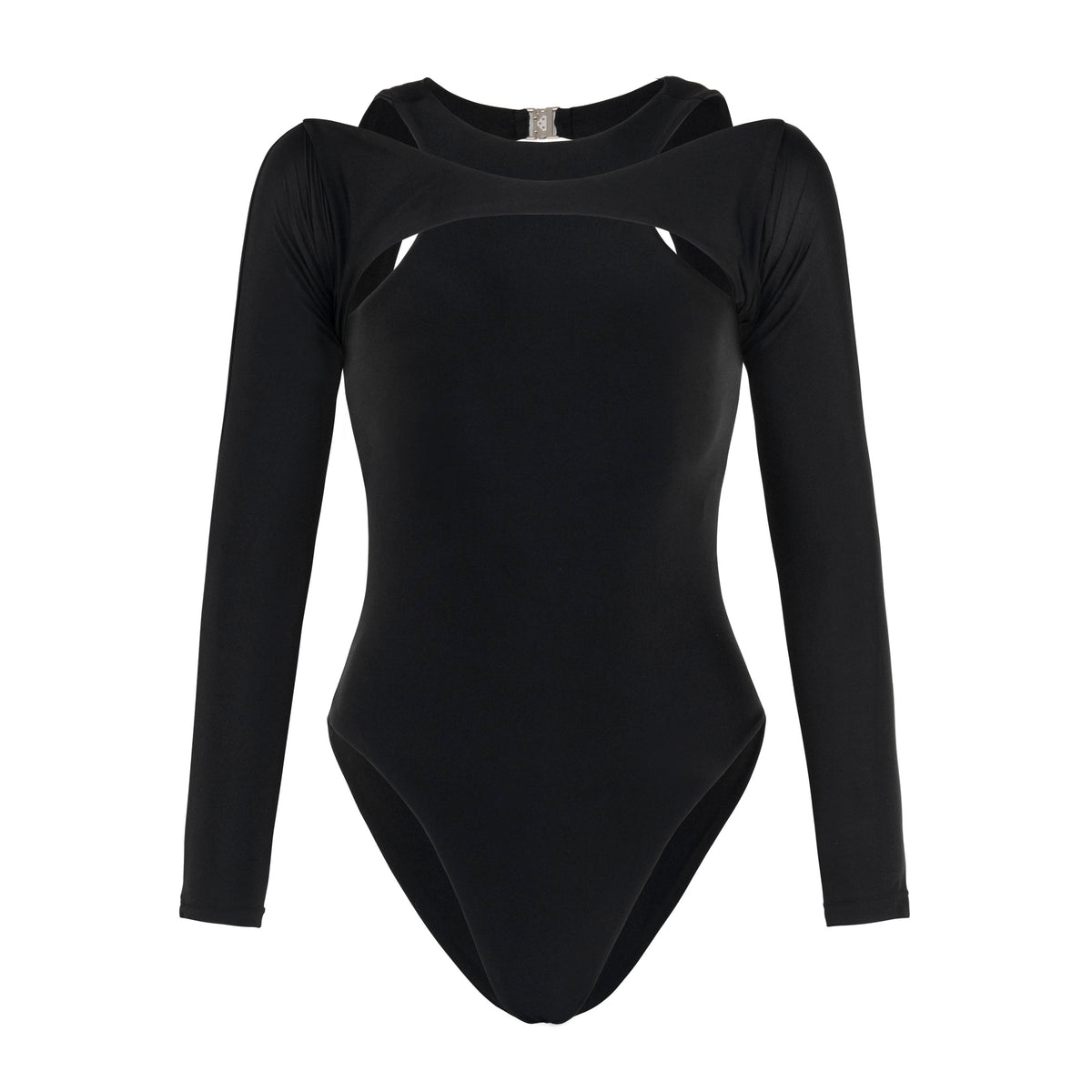 JUPITER Open-back Recycled Two-piece Swimsuit In Black