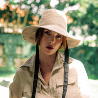 Chapeau De Paille En Jute MEG En Beige Nude