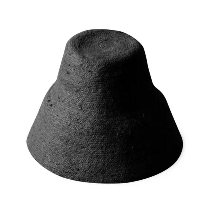 Naomi Jute Bucket Hat in black is designed specifically for the wild at heart with classic sophistication. Enjoy lounging poolside or exploring the city on sun-soaked days as its protective hat brim provides ample shade. Made of natural jute straws which have the perfect weight, this hat will sit comfortably and won't fly away in sudden gusts. It's also very practical to pack in any size luggages and ideal to take on any trips.
