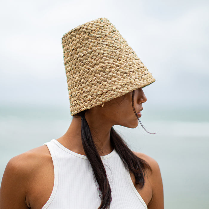 NAPA High-crown Straw Hat