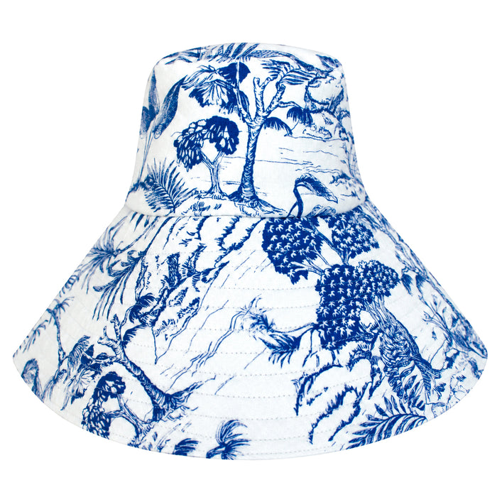 Nau Botanica Hat In Indigo Blue
