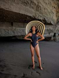 BrunnaCo SOLANA Oversized Straw Hat is a statement piece that will keep the spotlight on you while enjoying the sun. Crafted from braided natural straw, the SOLANA hat has an oversized brim guaranteed to provide full coverage from the sun’s harsh rays. Fold the brim as needed to style.