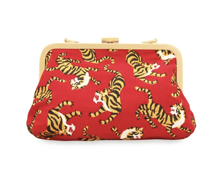 Pochette SUMATRAN TIGER en rouge